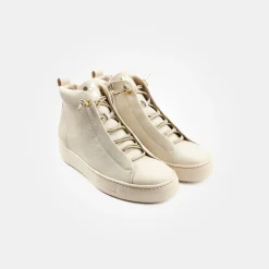 Women Paul Green Beige Hi Top