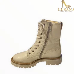 Women Paul Green Cream Ankle Boot