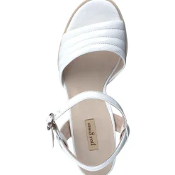 Women Paul Green White Sandal