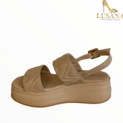 Women REPO Beige Wedge Sandal