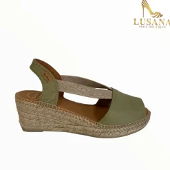 Women Toni Pons Teide-P Olive Wedge