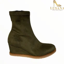 Women VIGUERA Khaki Wedge Boot