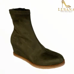 Women VIGUERA Khaki Wedge Boot
