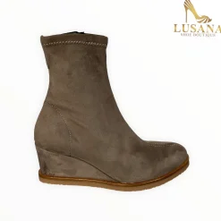 Women Lusana Shoe Boutique Viguera Taupe Wedge Boot