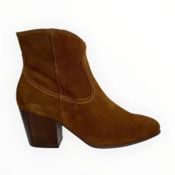 Women Wonders Cane Brown Suede Boot