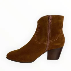 Women Wonders Cane Brown Suede Boot