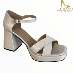 Women Wonders Julia White Platform Sandal