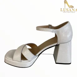 Women Wonders Julia White Platform Sandal