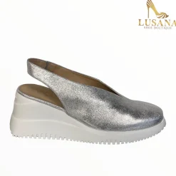 Women Wonders Silver Sling Back